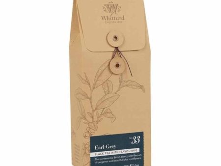 Earl Grey Loose Black Tea Pouch 100g Whittard - Best By: 7 2023 on Sale