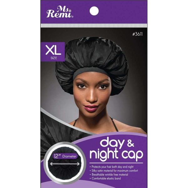 Ms. Remi Day & Night Cap XL Black For Cheap