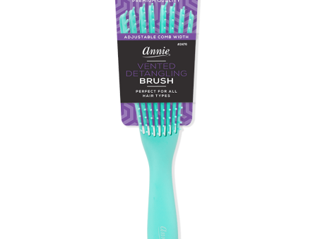 Annie Vented Detangler Brush 8 Row Asst. Color For Discount