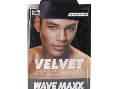 Mr. Durag Velvet Durag Black For Sale