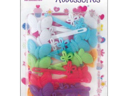 Joy Hair Barrettes Assorted Butterfly Fashion