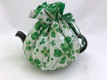 Lucky Shamrock 2-4 Cup Wrap Cozy by Cricklewood Cottage Discount