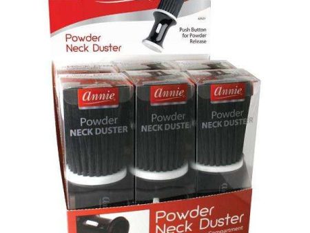 Annie Neck And Body Duster Display 6Ct Black For Sale