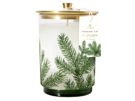 Thymes Frasier Fir Medium Pine Needle Luminary Candle Hot on Sale