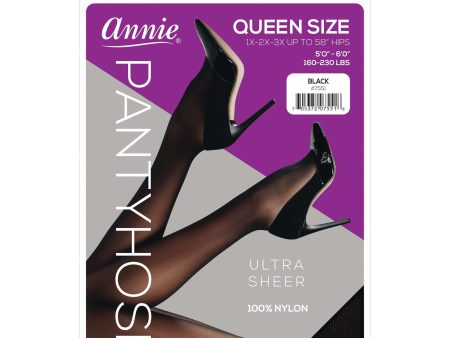 Annie Ultra Sheer Pantyhose Queen Asst Color Online Hot Sale