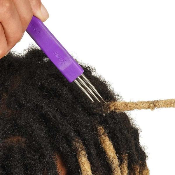 Annie Dreadlocks Crotchet Needle, 3-Hook (0.5mm) with Pik Online