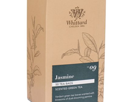 Jasmine Green Tea 50 Round Teabags Whittard- Best By 10 2020 Hot on Sale