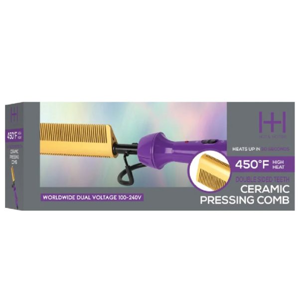 Hot & Hotter Electric Ceramic Pressing Hot Comb Online