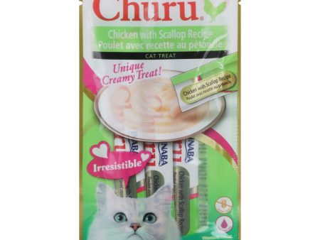 Inaba - Cat Churu Puree Chicken Scalp - Case Of 8-2 Ounces Online