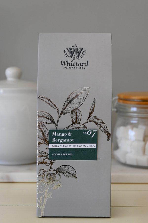 Mango & Bergamot Loose Green Tea Pouch 100g Whittard - Best By: 7 2020 Online Sale