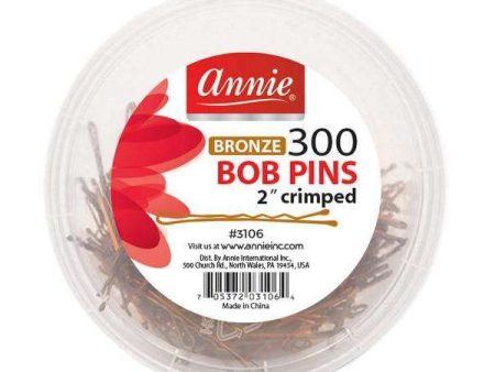 Annie Bob Pins 2In 300Ct Bronze For Sale