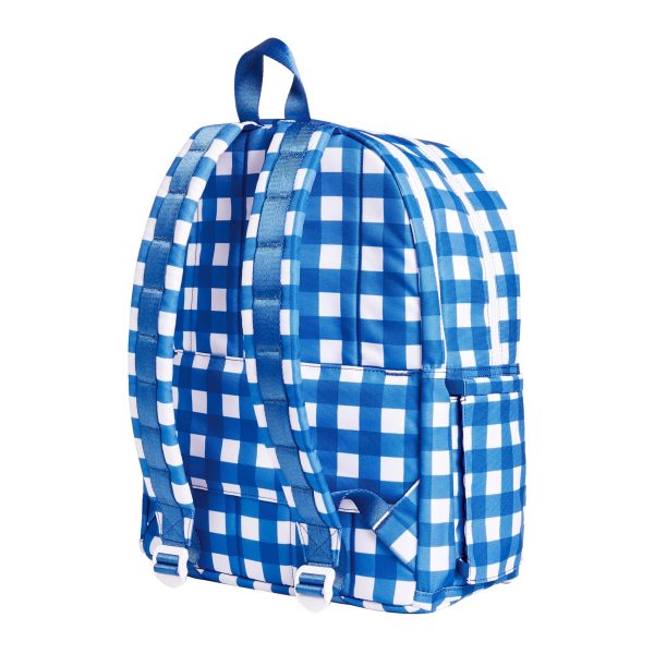 STATE Bags Kane Kids Double Pocket Backpack in Gingham Sale