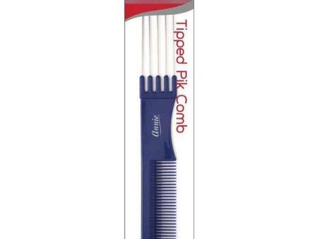 Annie Tipped Pik Comb Asst Color Cheap