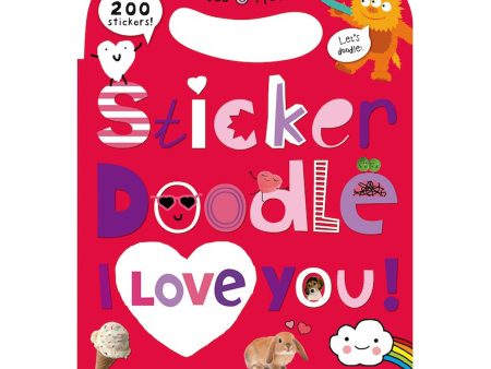 Doodle Monster s Sticker Doodle I Love You! Cheap