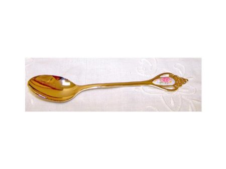 Golden Inlay Spoon Online Hot Sale