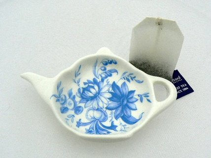 Whittard Blue Chintz Tea Tidy Online now