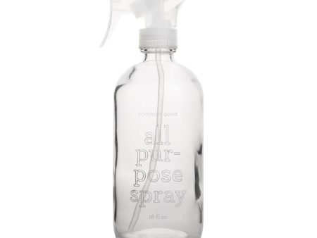 Common Good All Purpose Spray Empty Glass Bottle (16 ounce) Discount