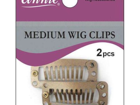 Annie Wig Clips Medium 2Ct Golden Blond For Cheap