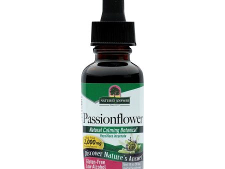 Nature s Answer - Passionflower Herb - 1 Fl Oz Online now