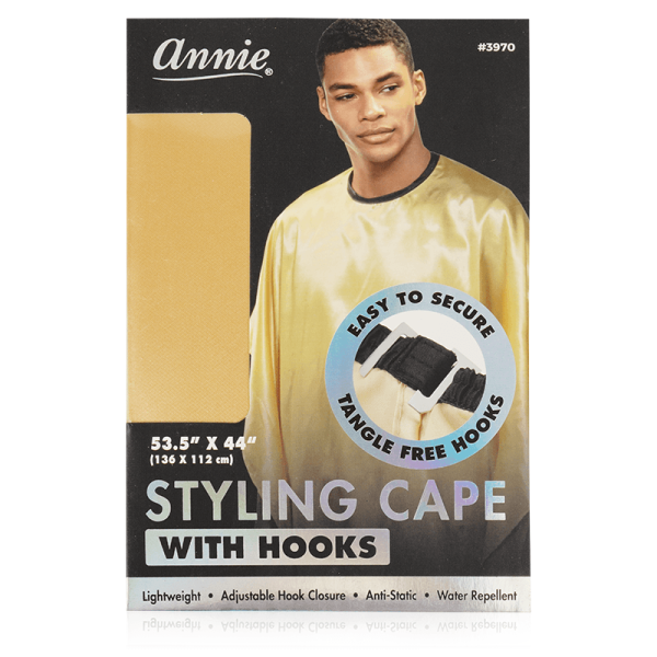 Annie Cutting Cape with Stretchable Hook Gold For Discount