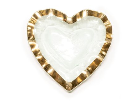 Ruffle Heart Bowl Online Hot Sale