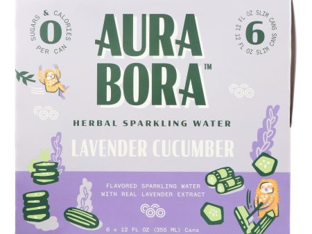 Aura Bora - Spk Water Lavender Cucumber 6 Pack - Case Of 4-6 12 Fz Online