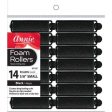 Annie Foam Rollers Small 14Ct Black Cheap