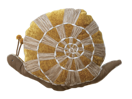 Hand-Woven Fabric Snail-Shaped Pillow Fashion