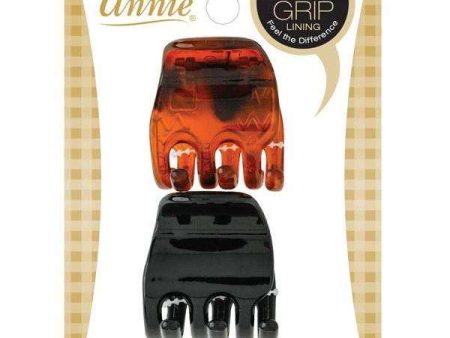 Annie Claw Clip 2ct Silicone Grip For Sale