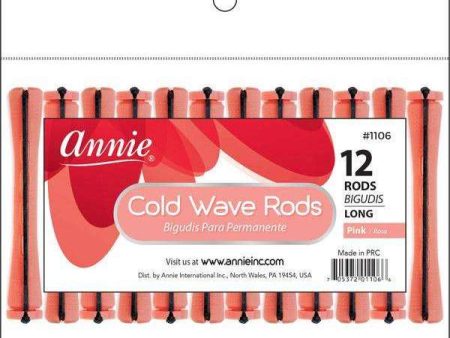 Annie Cold Wave Rods Long 12Ct Pink Online Sale