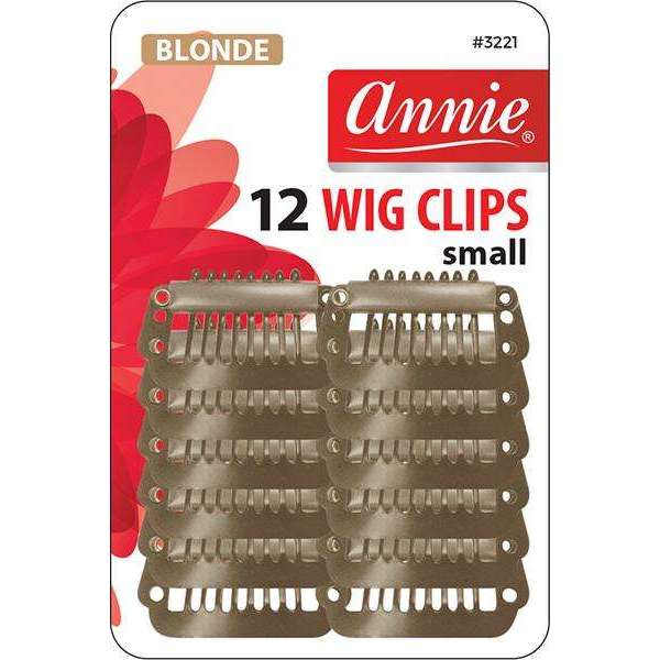 Annie Wig Clips Small 12Ct Blonde Online Hot Sale