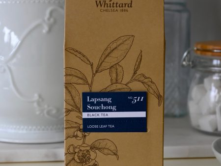 Lapsang Souchong Black Loose Leaf Tea 75g Whittard - Best By: 12 2020 Supply