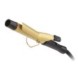 Hot & Hotter Gold Ceramic Electric Curling Iron 1 inch Online Sale