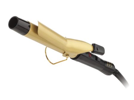 Hot & Hotter Gold Ceramic Electric Curling Iron 1 inch Online Sale