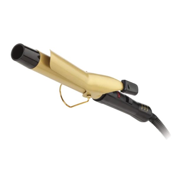 Hot & Hotter Gold Ceramic Electric Curling Iron 1 inch Online Sale