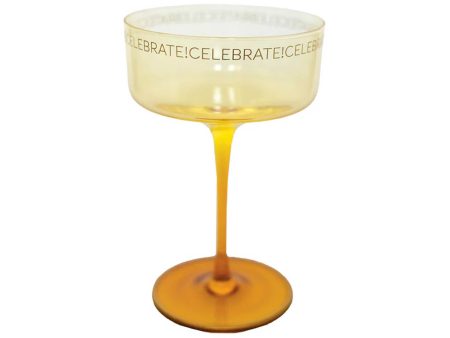 Celebrate! Coupe Glass Fashion