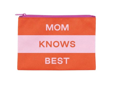 Social Goods x Every Mother Counts  Mom Knows Best  Zip Pouch Fashion