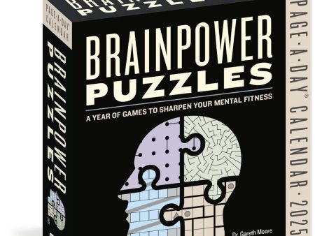 2025 Brainpower Puzzles Page-A-Day® Calendar Fashion