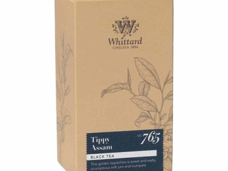 Tippy Assam Black Tea 50 Round Teabags Whittard - Best By: 3 2020 For Cheap