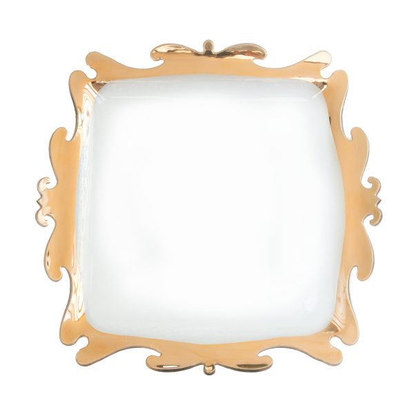 Rococo Square Platter Online now