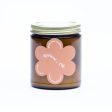 Ginger June Apricot + Fig Scented Candle (Daisy Collection) For Sale