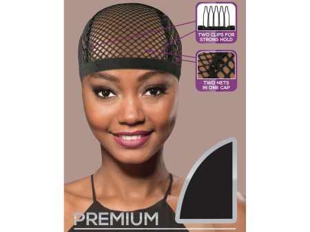 Ms. Remi Mesh Braiding & Weaving Cap, Black Online Hot Sale