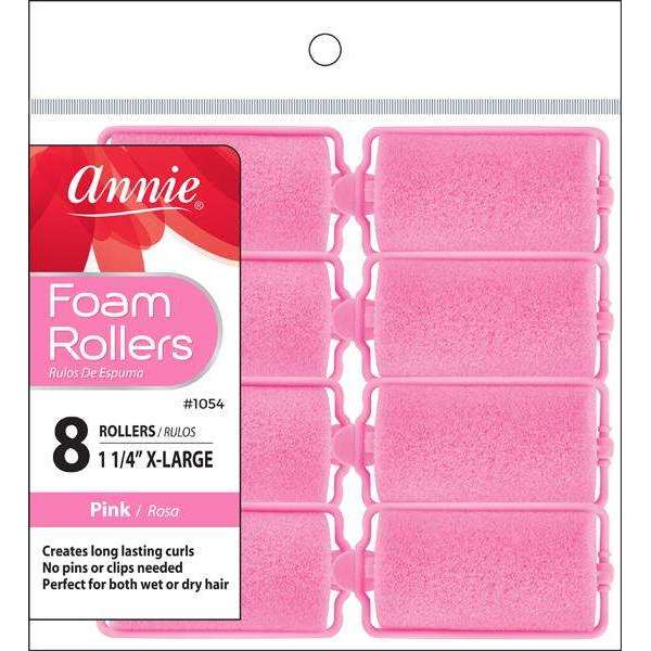 Annie Foam Rollers X-Large 8Ct Pink Online Sale