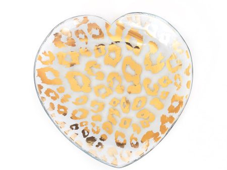 Cheetah Heart Plate For Discount