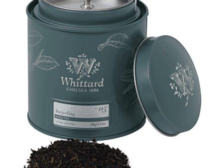 Darjeeling Loose Black Leaf Tea Caddy 120g Whittard Fashion