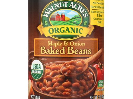 Walnut Acres Organic Baked Beans - Maple And Onion - Case Of 12 - 15 Oz. Online