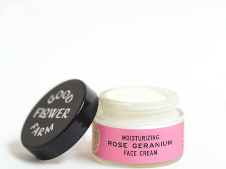 Good Flower Farm Moisturizing Rose Geranium Face Cream Discount