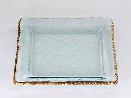 Edgey Square Platter Online now