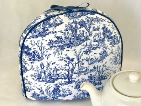 Toile Blue New Dome by Cricklewood Cottage Online now