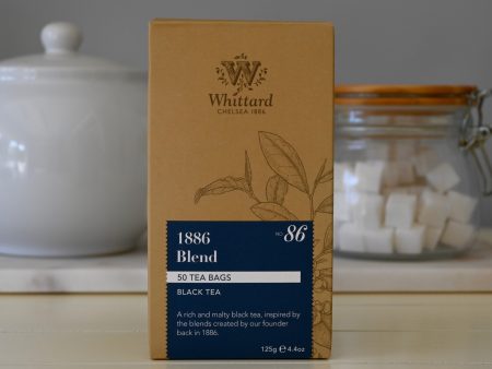 1886 Blend Round Teabags (50) Whittard - Best By: 5 2020 on Sale